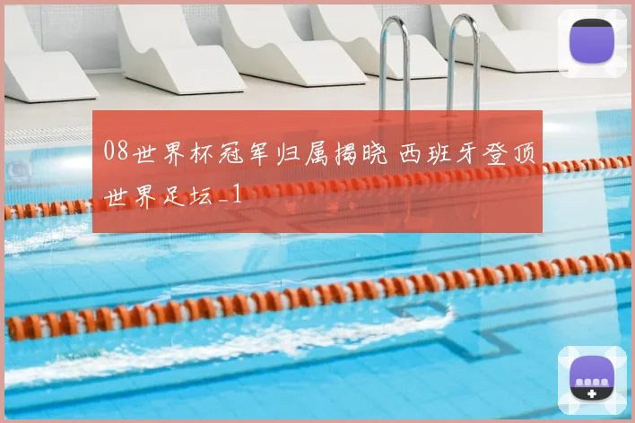 08世界杯冠军归属揭晓 西班牙登顶世界足坛_1